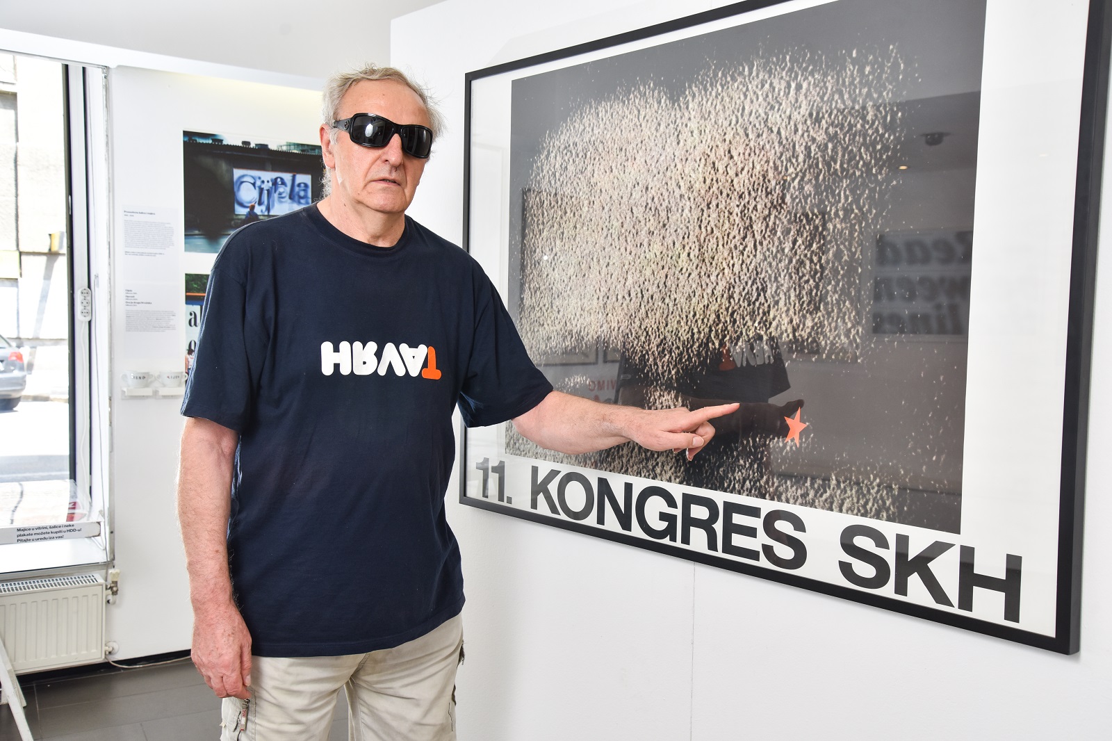 30.06.2022., Zagreb - Boris Ljubicic, graficki dizajner. 

Photo Sasa ZinajaNFoto
