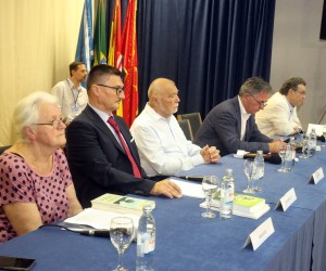 Vrbovsko,06.07.2022.- U organizaciji Srpskog narodnog vijeæa (SNV) u suradnji s SDK Prosvjetom u Vrbovskom je odran okrugli stol povodom obiljeavanja 30. godinjice Dogovora o odranju mira u Gorskom Kotaru.  
foto HINA/ Miljenko KLEPAC/ mk