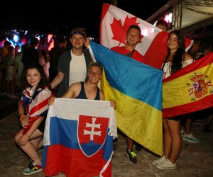 Split, 10.07.2022. - Završni, treći dan Ultra Europe festivala na kojem su se okupile sve nacije. Osmo izdanje festivala u Splitu održava se do 10. srpnja nakon čega zabava seli na Brač, Hvar i Vis. foto HINA/ ml