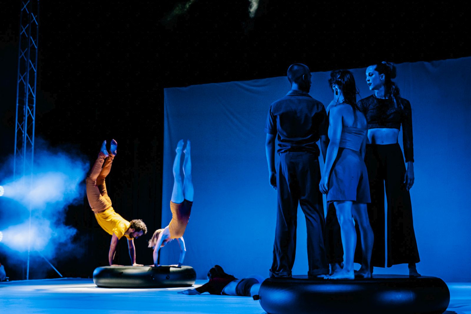 ibenik, 26.07.2022 - Na Tvrðavi svetog Mihovila otvoren je u ponedjeljak naveèer 11. ibenik Dance Festival koji æe trajati do subote, a plesat æe se na gradskim tvrðavama, ulicama i trgovima. foto HINA/ ibenik IN/ Valerio BARANOVIÆ/ ik