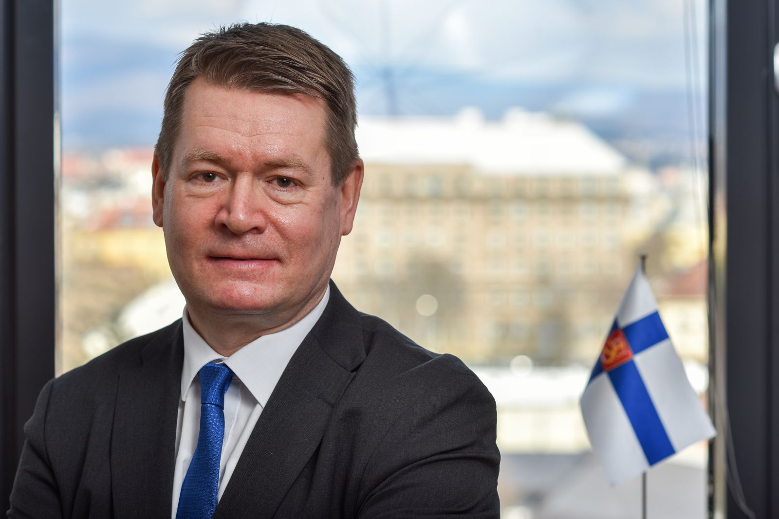 08.03.2022., Zagreb - Kalle Johannes Kankaanpää, finski veleposlanik u Hrvatskoj. 

Photo Sasa ZinajaNFoto