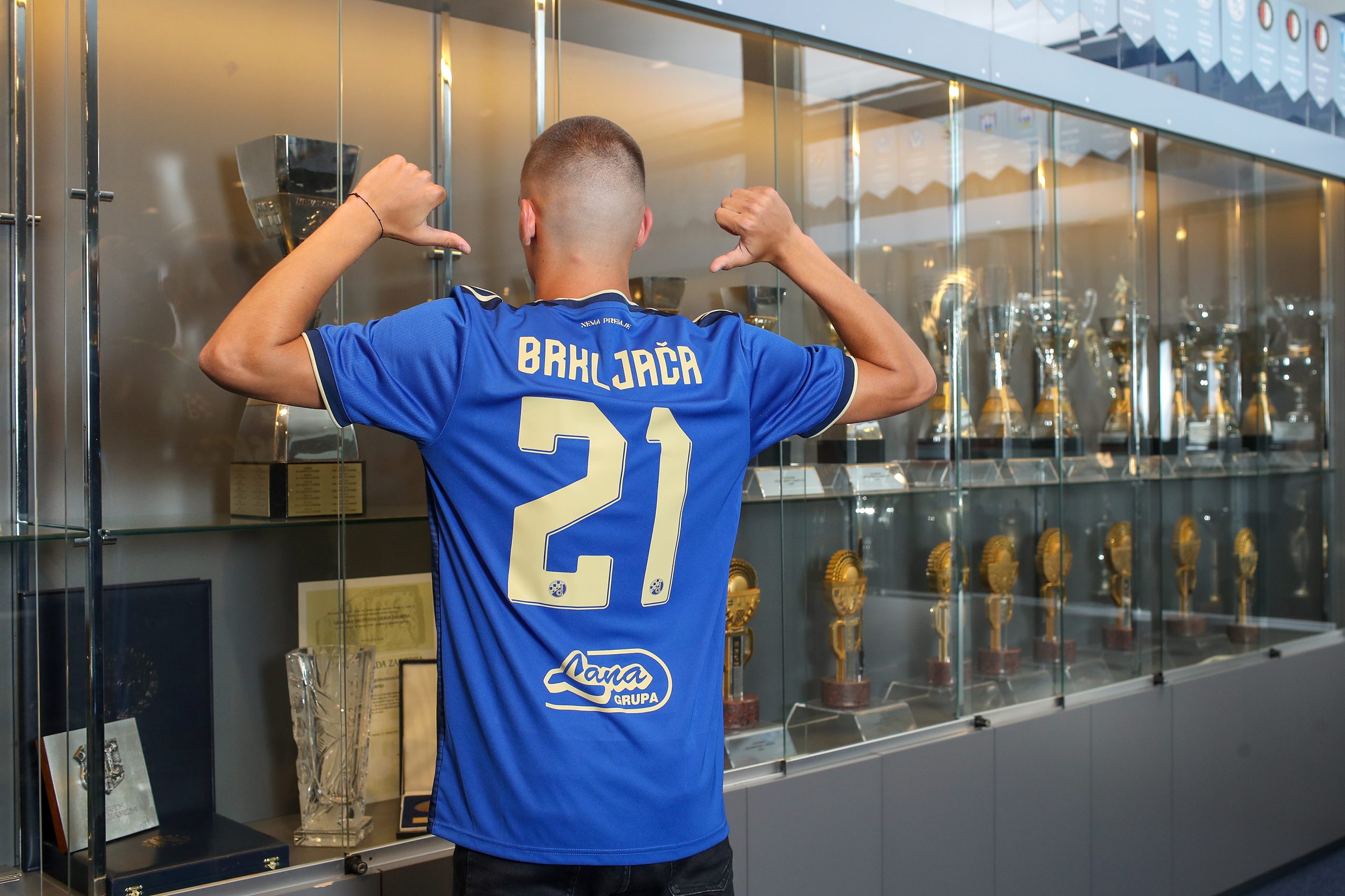 30.06.2022., stadion Maksimir, Zagreb - Marko Brkljaca, novi igrac GNK Dinamo. Photo: Luka Stanzl/PIXSELL