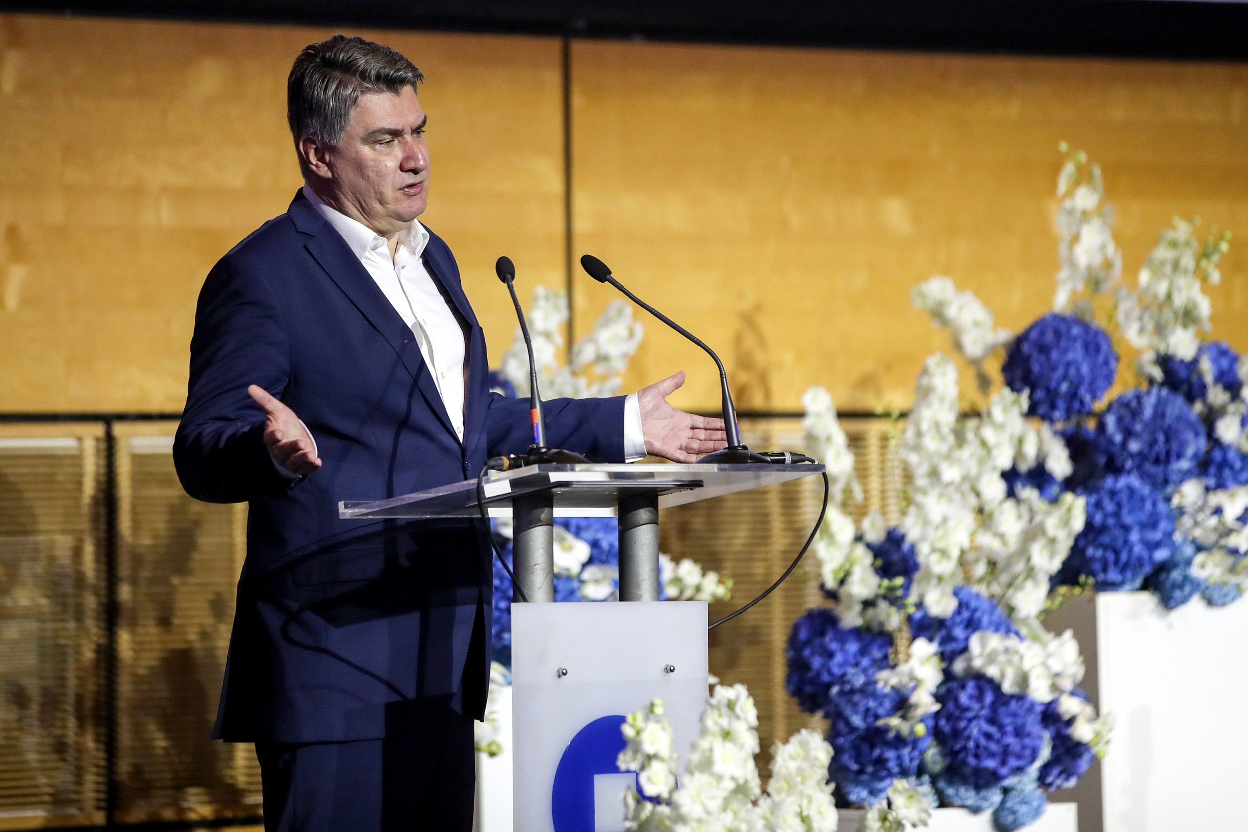 01.07.2022., Zagreb,  City Plaza Zagreb  - Svecana akademija 2022. povodom Dana Hrvatske obrtnicke komore. Predsjednik RH Zoran Milanovic. Photo: Igor Kralj/PIXSELL