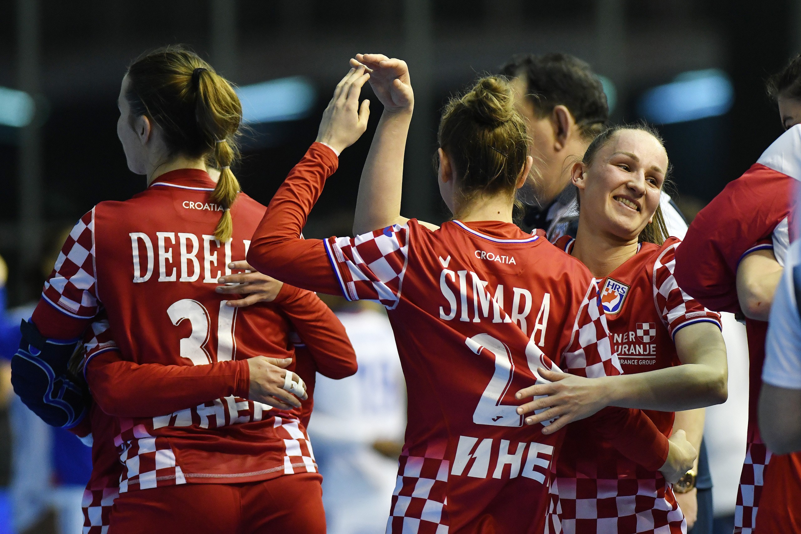 03.03.2022., SSD Josip Samarzija - Bepo, Koprivnica - Kvalifikacije za EHF Europsko prvenstvo rukometasica, skupina 4, 3. kolo, Hrvatska - Francuska. Photo: Vjeran Zganec Rogulja/PIXSELL Photo: Vjeran Zganec Rogulja/PIXSELL