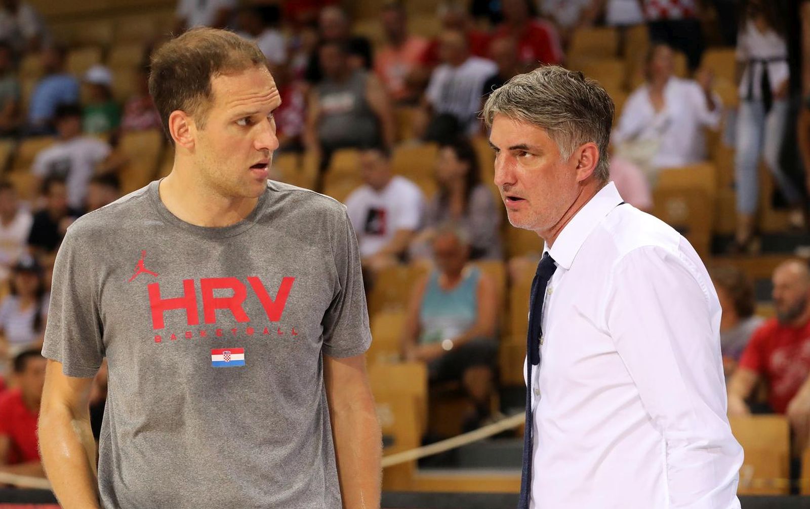 03.07.2022., Rijeka - Dvorana Zamet.FIBA kvalifikacijska utakmica za Svjetdsko prvenstvo u kosarci, Hrvatska - Finska Photo: Goran Kovacic/PIXSELL