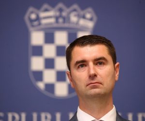 06.06.2022., Zagreb - Konferencija za medije u Banskim dvorima nakon telefonske sjednice Vlade vezano uz uredbu o utvrdjivanju najvisih maloprodajnih cijena naftnih derivata. Davor Filipovic.   Photo: Goran Stanzl/PIXSELL