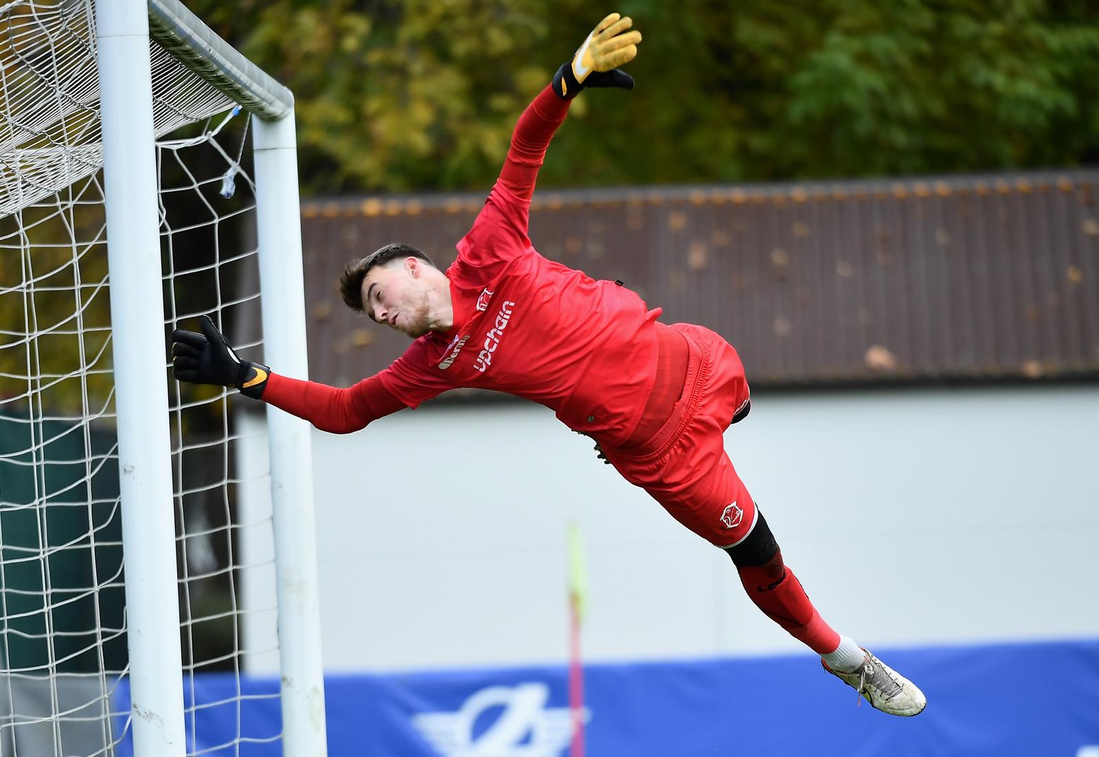 06.11.2021., Zagreb - Druga liga, NK Jarun - NK Varazdin. Karlo Sentic. Photo: Marko Lukunic/PIXSELL
