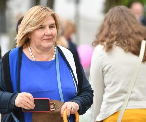 07.05.2022., Varazdin- Povorka "Hod za zivot" i kontraskup "Subotom za slobodu". Photo: Vjeran Zganec Rogulja/PIXSELL