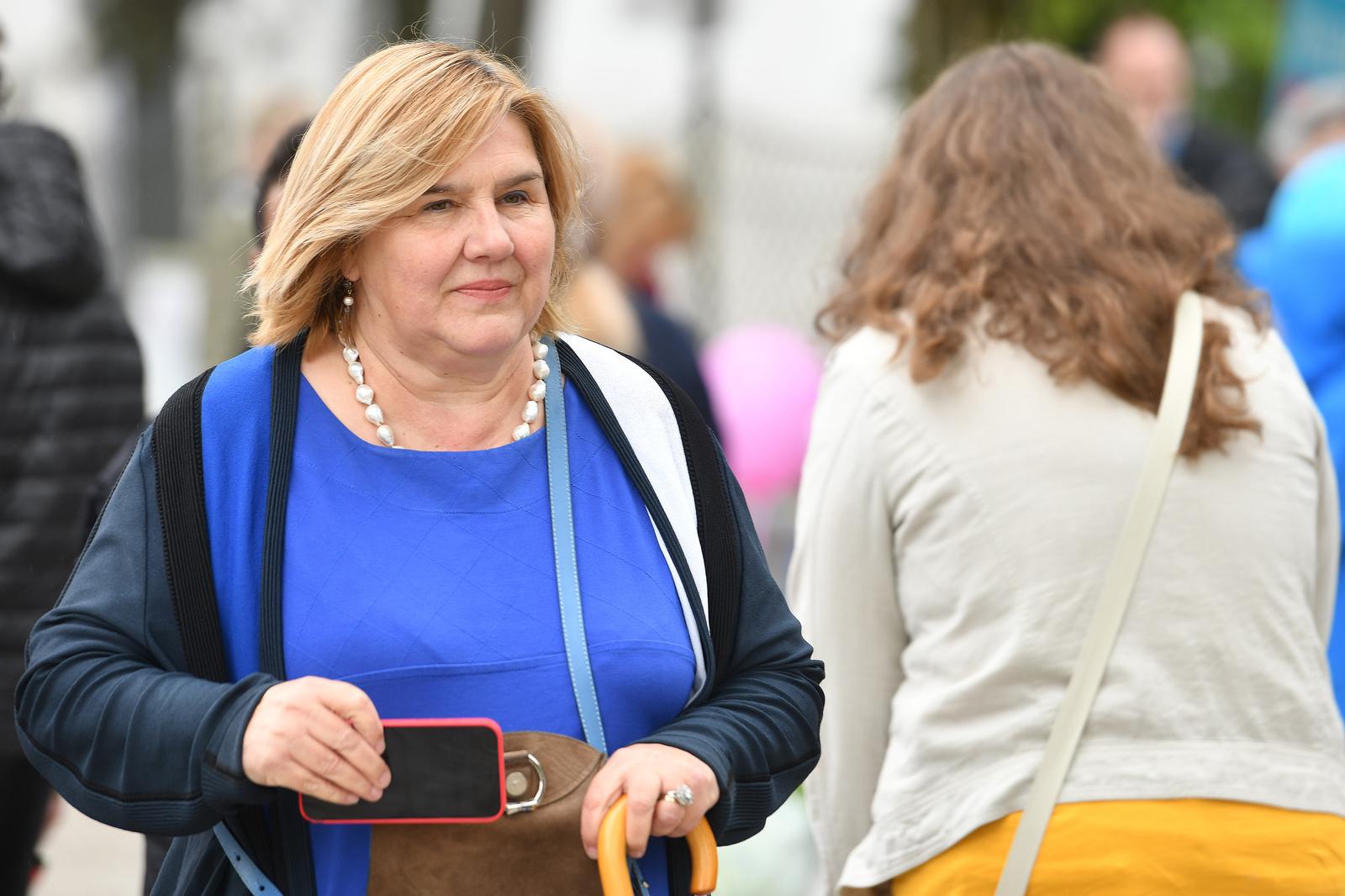07.05.2022., Varazdin- Povorka "Hod za zivot" i kontraskup "Subotom za slobodu". Photo: Vjeran Zganec Rogulja/PIXSELL