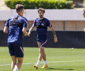 07.06.2022., Stadion Poljud, Split - Trening Hrvatske nogometne reprezentacije na Poljudu.
Sime Vrsaljko
 Photo: Miroslav Lelas/PIXSELL
