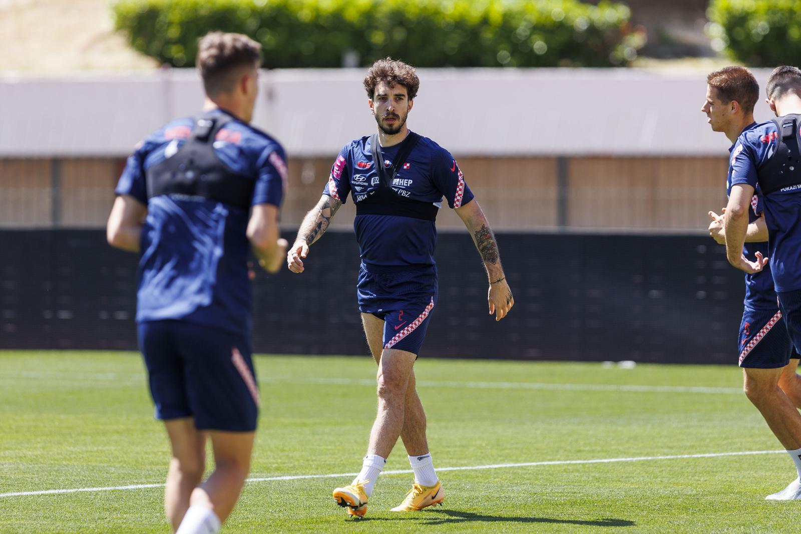 07.06.2022., Stadion Poljud, Split - Trening Hrvatske nogometne reprezentacije na Poljudu.
Sime Vrsaljko
 Photo: Miroslav Lelas/PIXSELL