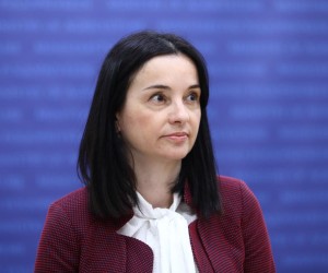 07.07.2022. Zagreb- U Ministarstvu poljoprivrede odrzana je konferencija za medije za projekt Vecernjeg lista za izbor najboljeg OPG-a u Hrvatskoj. Na konferecniji su govorili partneri u projektu Helmut Fenzl iz Spar Hrvatska, ministrica poljoprivrede Marija Vuckovic i glavni urednik Vecernjeg lista Drazen Klaric. Photo: Boris Scitar/Vecernji list/PIXSELL