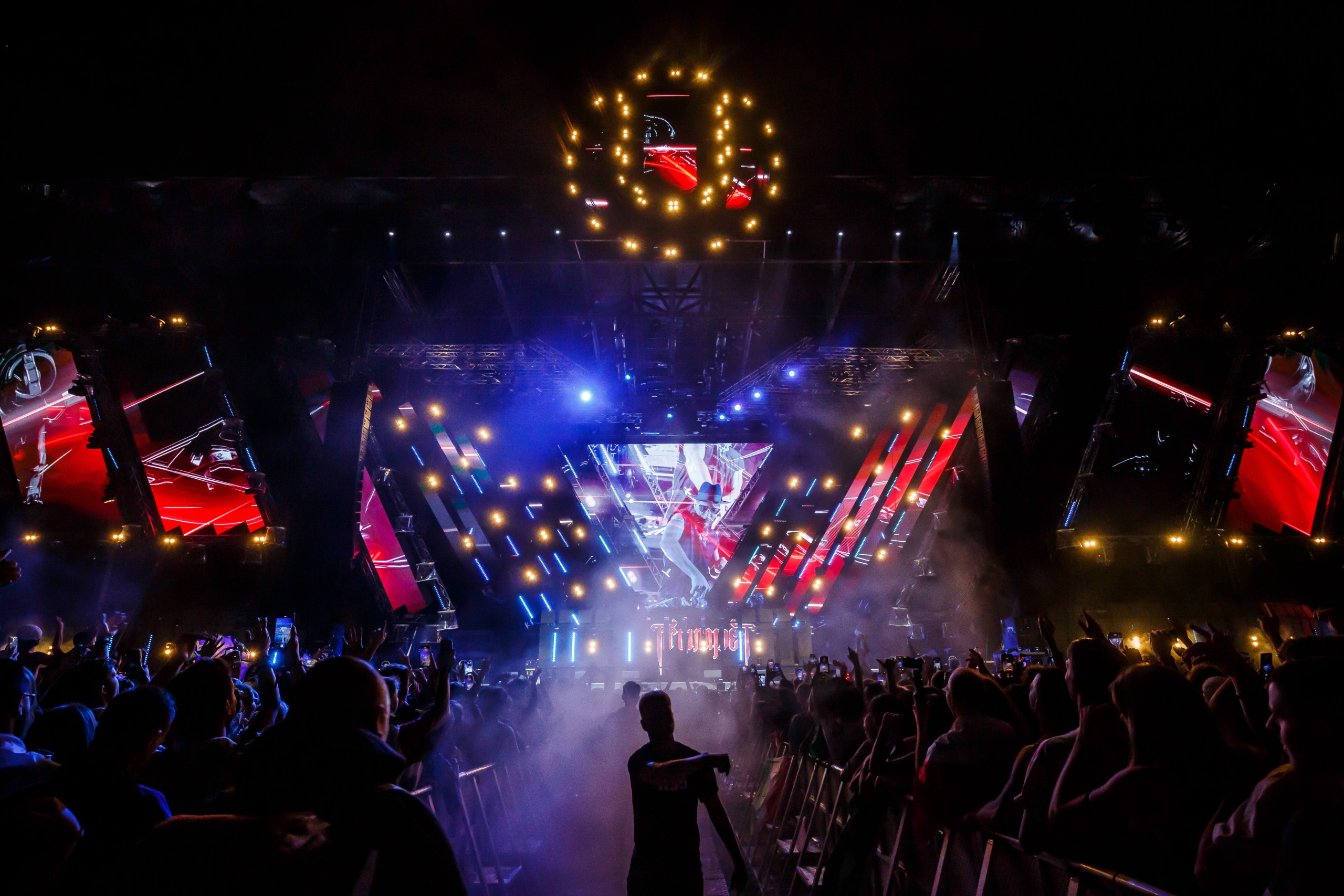 09.07.2022., Split - Drugi dan Ultra Europe Festivala. Na parku mladezi zapoceo je drugi dan Ultra Europe Festivala. Nastup DJ-a Timmy Trumpet.  Photo: Zvonimir Barisin/PIXSELL