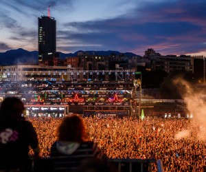 09.07.2022., Split - Drugi dan Ultra Europe Festivala. Na parku mladezi zapoceo je drugi dan Ultra Europe Festivala.   Photo: Zvonimir Barisin/PIXSELL