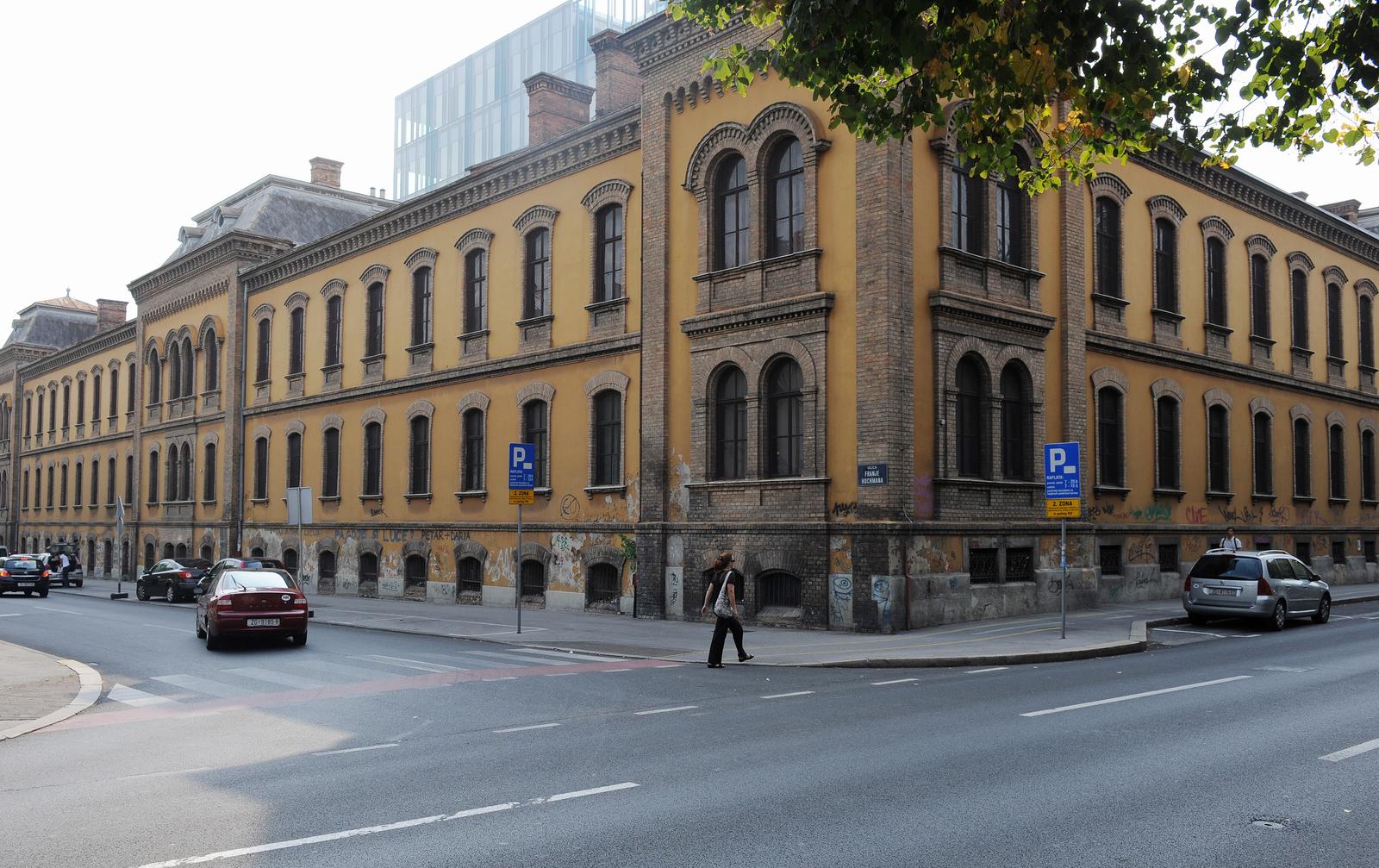 04.09.2012., Zagreb - Zgrada bivse Tvornice duhana Zagreb u Jagicevoj ulici u kojoj ce nakon rekonstrukcije biti smjesten Povijesni muzej.rPhoto: Davor Visnjic/PIXSELL