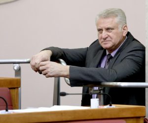 Zagreb: Sabor sjednicu nastavio slobodnom raspravom zastupnika 13.02.2019., Zagreb - Sabor je 11. sjednicu  nastavio redovitom slobodnom raspravom zastupnika o raznim temama. Franjo Lucic.rPhoto: Patrik Macek/PIXSELL