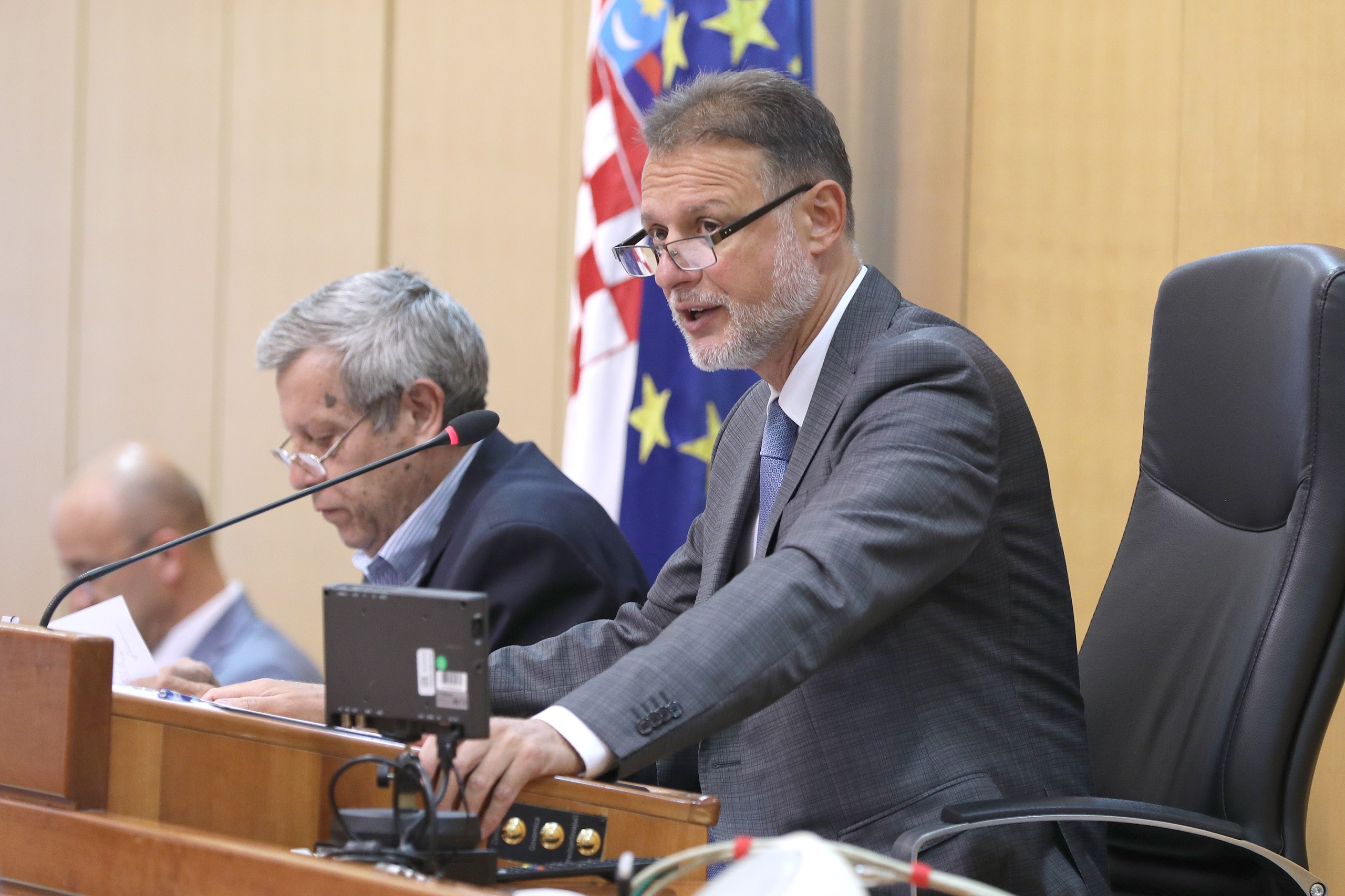 13.07.2022., Zagreb - Sabor 11. sjednicu nastavlja raspravom o prijedlogu odluke o pristupanju promjeni Ustava Republike Hrvatske. 
Photo: Patrik Macek/PIXSELL Photo: Patrik Macek/PIXSELL