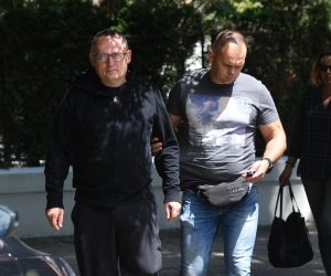 14.07.2022., Varazdin- Uhicenje Zeljka Bunica, bivseg direktora Varkom-a.
 Photo: Vjeran Zganec Rogulja/PIXSELL