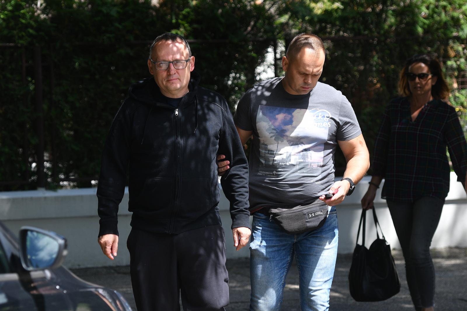 14.07.2022., Varazdin- Uhicenje Zeljka Bunica, bivseg direktora Varkom-a.
 Photo: Vjeran Zganec Rogulja/PIXSELL