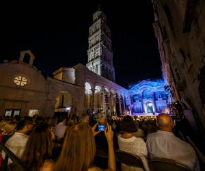 14.07.2022., Split - Otvorenje 68. Splitskog Ljeta. Veceras na Splitskom Peristilu premijernom verdijevom operom Simon Bocanegra otvoreno je 68. Splitsko Ljeto.    Photo: Zvonimir Barisin/PIXSELL
