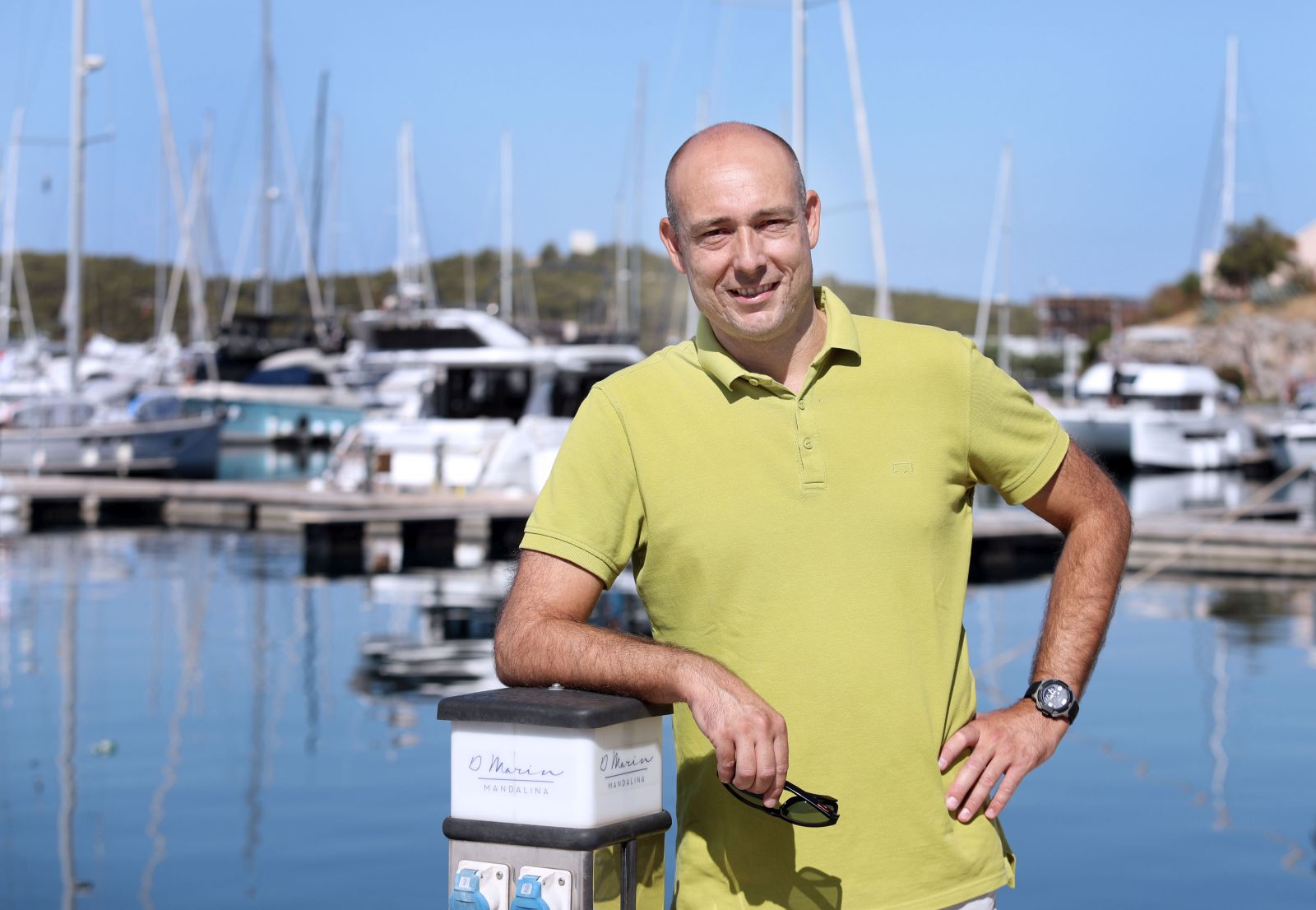 15.07.2022., Sibenik - Pasko Klisovic, predsjednik Udruzenja nautickog turizma pri Hrvatskoj gospodarskoj komori. Photo: Dusko Jaramaz/PIXSELL