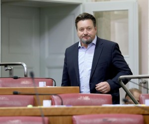 16.10.2019., Zagreb - U nastavku 14. sjednice premijer Andrej Plenkovic podnosi Saboru trece godisnje izvjesce o radu Vlade.rPhoto: Patrik Macek/PIXSELL