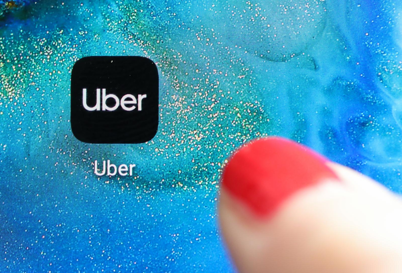 16.10.2021, Zagreb - Aplikacija Uber. Photo: Zeljko Hladika/PIXSELL