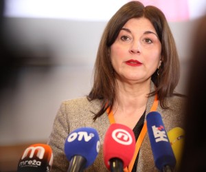18.3.2022., Zagreb, Mirogojska 16, zavod za javno zdravstvo Andrija Stampar. Konferencija na temu da li debljina utjece na osobnost covjeka. Gosti na konferenciji su Sanja Music Milanovic, Vida Demanrin i drugi.
 Photo: Marin Tironi/PIXSELL