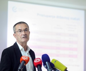 18.07.2022., Zagreb,  Ravnatelj Nacionalnog centra za vanjsko vrednovanje obrazovanja Vinko Filipovic predstavio je konacne rezultate ispita drzavne mature na ljetnom ispitnom roku u skolskoj godini 2021./2022. Photo: Emica Elvedji/PIXSELL