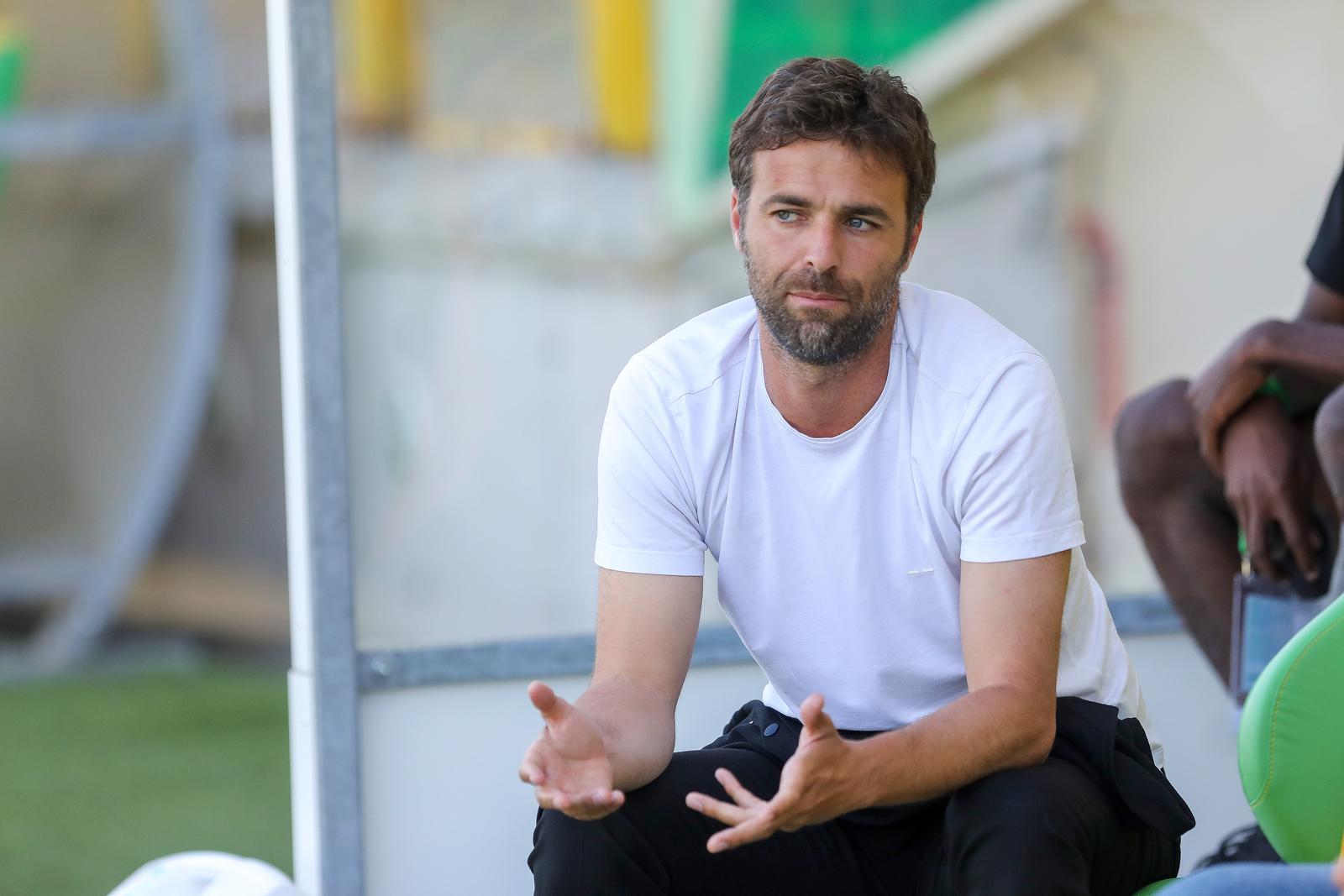 20.05.2022., stadion Aldo Drosina, Pula - Hrvatski Telekom Prva liga, 36. kolo, NK Istra 1961 - NK Slaven Belupo. Trener Istre Gonzalo Garcia   Photo: Srecko Niketic/PIXSELL