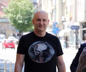20.06.2022.,Zagreb - Bivsi ministar Tomislav Tolusic u pratnji odvjetnika Ivana Stanica dolazi u USKOK dati iskaz vezano za aferu Aldrovic-Milosevic Photo: Emica Elvedji/PIXSELL