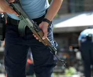 20.06.2022., Zagreb - Trg Petra Preradovica - Cvjetni trg. Dani otvorenih vrata Policijske akademije u Zagrebu. U sklopu manifestacije pripremljen je bogat program i pokazne vjezbe specijalne jedinice policije ATJ Lucko, takticko-navalno balisticko vozilo kao i demo timovi Policijske skole „Josip Jovic“, razna oprema i tehnika koju policija koristi u svakodnevnom poslu. Photo: Sanjin Strukic/PIXSELL