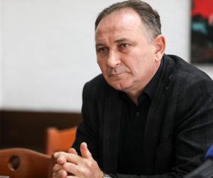 21.4.2022., Zagreb, Trg kralja Petra Kresimira IV, broj 2. Konferencija za medije saveza samostalnih sindikata Hrvatske na kojoj ce biti najavljene aktivnosti SSSH u sklopu obiljezavanja praznika rada. Organizirat ce povorku pod nazivom Za Hrvatsku zadovoljnih radnika.
 Photo: Marin Tironi/PIXSELL