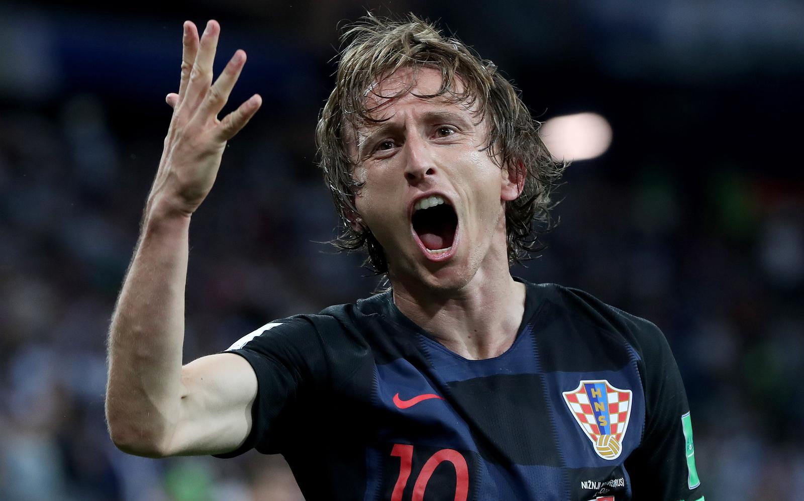 21.06.2018., Niznji Novgorod, Rusija - Svjetsko nogometno prvenstvo 2018., skupina D, 2. kolo, Argentina - Hrvatska. Luka Modricr"nPhoto: Igor Kralj/PIXSELL