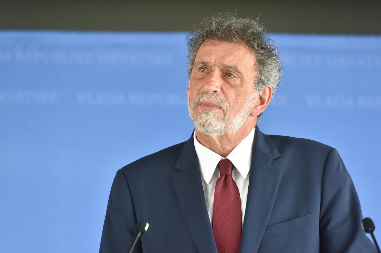 21.06.2022., Zagreb - U NSK je odrzana sjednica Vlade Republike Hrvatske. Nakon sjednice su ministri Radovan Fuchs, Davor Filipovic i Ivan Paladina dali izjave za medije.  Photo: Davorin Visnjic/PIXSELL