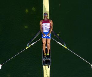 06.07.2021., Zagreb - Veslac Damir Martin na treningu uoci nastupa na Olimpijskim igrama u Tokiju. U Japanu lovi svoju trecu olimpijsku medalju u nizu.  Photo: Igor Kralj/PIXSELL