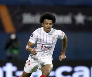 24.02.2022., stadion Maksimir, Zagreb - Uzvratna utakmica sesnaestine finala UEFA Europske lige, GNK Dinamo - FC Sevilla. Jules Kounde Photo: Igor Kralj/PIXSELL