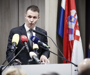 24.10.2021., Makarska - Predsjednik Republike Zoran Milanovic sudjelovao je na svecanoj sjednici Gradskog vijeca Grada Makarske povodom obiljezavanja Dana Grada.
Zoran Paunovic Photo: Milan Sabic/PIXSELL