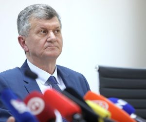 27.01.2020., Zagreb - Ministar zdravstva Milan Kujundzic objavio je na konferenciji za medije da je premijeru dao mandat na raspolaganje. Photo: Patrik Macek/PIXSELL