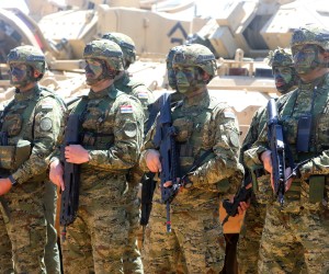 27.05.2021., Karlovac - Dan uvazenih gostiju na vojnoj vjezbi “Immediate Response 21”. Vjezbi su nazocili predsjednik RH Zoran Milanovic, ministar obrane Republike Hrvatske Mario Banozic, nacelnik Glavnog stozera Oruzanih snaga RH admiral Robert Hranj te zapovjednik americkih kopnenih snaga za Europu i Afriku general zbora Christopher Cavoli.rPhoto: Kristina Stedul Fabac/PIXSELL