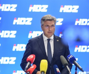 27.07.2022.,Zagreb, -  Izjava premijera Andreja Plenkovica nakon Sjednice predsjednistva HDZ-a.  Photo: Igor Soban/PIXSELL
