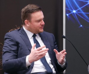28.01.2022., Zagreb - Porezna konferencija: Porezna politika u funkciji oporavka i otpornosti na Ekonomskom fakultetu. Marko Primorac. Photo: Luka Stanzl/PIXSELL