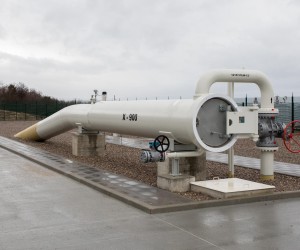 29.01.2021. Omisalj - Plutajuci LNG terminal u Omislju i spojni plinovod Zlobin – Omisalj, kojim ce ukapljeni prirodni plin (UPP/LNG) otpravljati u hrvatski transportni plinski sustav i do kupaca svecano su u petak pusteni u rad. Svecanom pusatanju u rad prisustvovali su  Photo: Nel Pavletic/PIXSELL