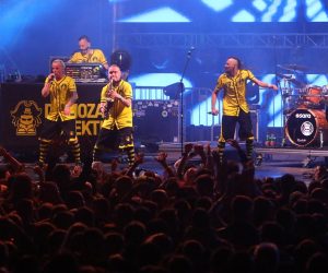 29.05.2022., Umag - Druga vecer Sea Star Festivala 2022, nastup benda Dubioza Kolektiv.  Photo: Kristina Stedul Fabac/PIXSELL