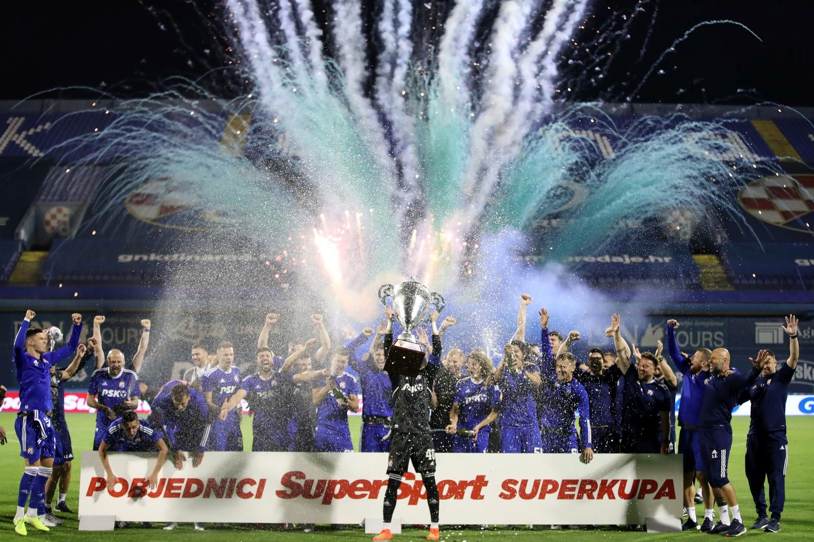 09.07.2022., Stadion u Maksimiru, Zagreb - Utakmica Superkupa izmedju GNK Dinamo i HNK Hajduk.  Photo: Sanjin Strukic/PIXSELL