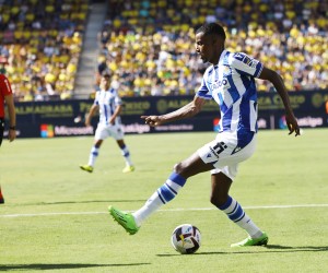 Alexander Isak Sociedad, AUGUST 14, 2022 - Football / Soccer : Spanish La Liga Santander match between Cadiz CF 0-1 Real Sociedad at the Estadio Nuevo Mirandilla in Cadiz, Spain. Noxthirdxpartyxsales PUBLICATIONxNOTxINxJPN 195964466