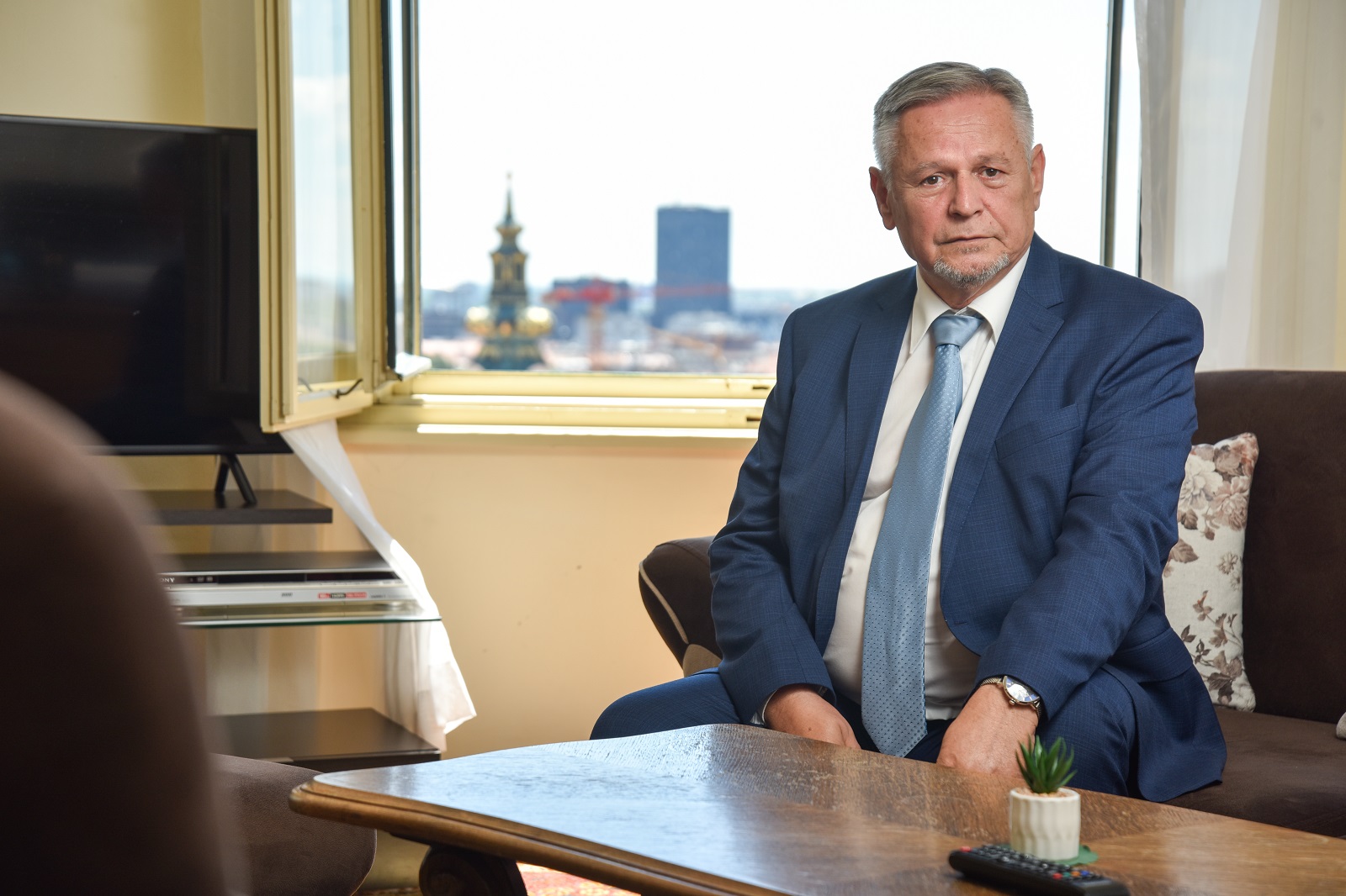 13.07.2022., Zagreb - Davorko Vidovic, potpredsjednik Hrvatskog Sabora.

Photo Sasa ZinajaNFoto