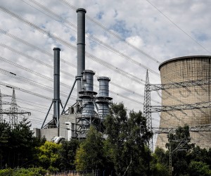 epa10091379 The gas power plant operated by German energy supplier RWE is seen near by the Emsland nuclear power plant in Lingen, Germany, 25 July 2022. Politicians are currently discussing whether the operating lives of Germany's last three nuclear power plants, Emsland, Neckarwestheim 2 and Isar 2, should be extended. The three nuclear power plants are to be shut down by 31 December 2022 at the latest, as a nuclear phase-out was decided by the Bundestag in 2011.  EPA/SASCHA STEINBACH