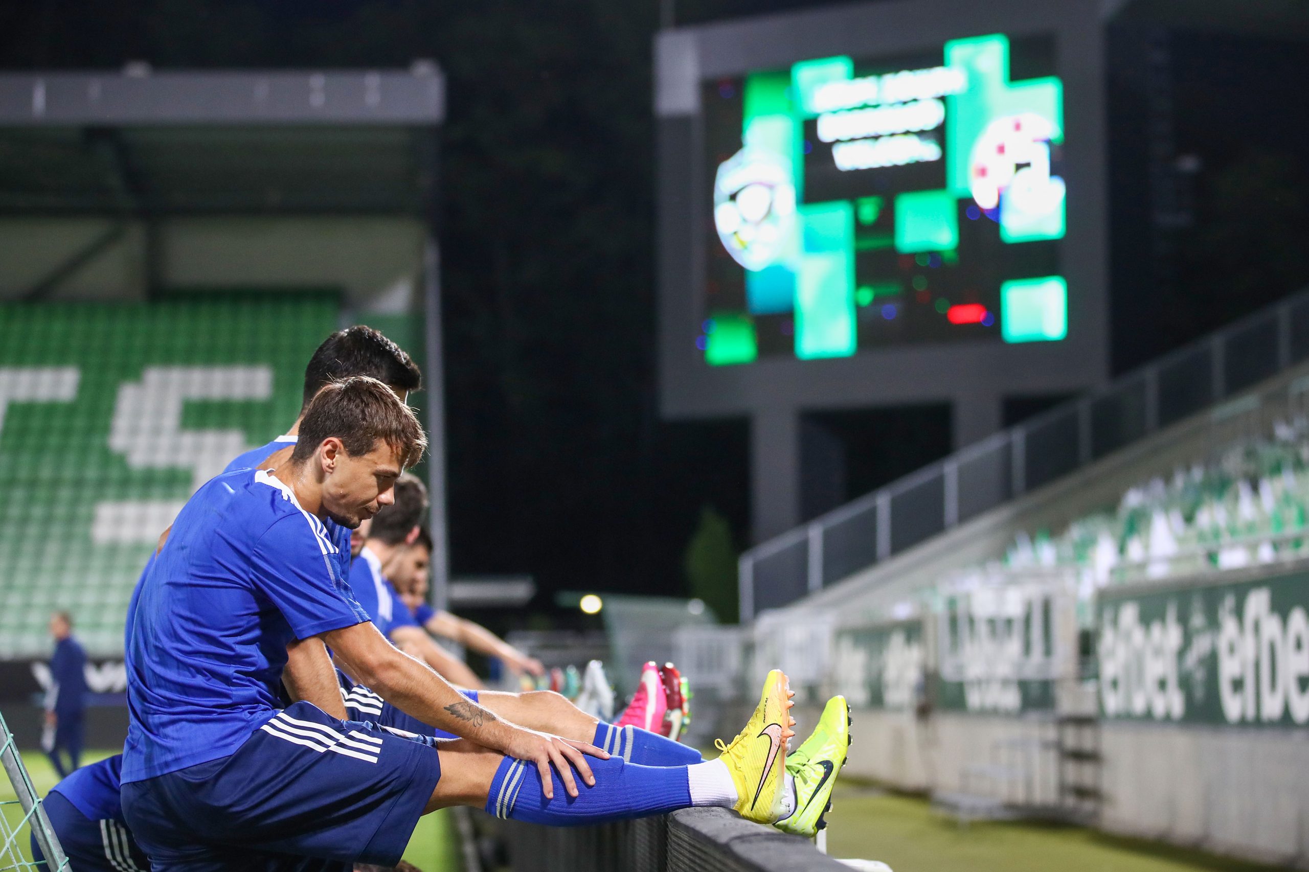 01.08.2022., Razgrad, Bugarska - Trening igraca GNK Dinamo ususret utakmici GNK Dinamo - PFC Ludogorets Razgrad. Photo: Matija Habljak/PIXSELL