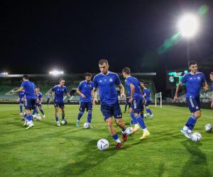 01.08.2022., Razgrad, Bugarska - Trening igraca GNK Dinamo ususret utakmici GNK Dinamo - PFC Ludogorets Razgrad. Stefan Ristovski Photo: Matija Habljak/PIXSELL